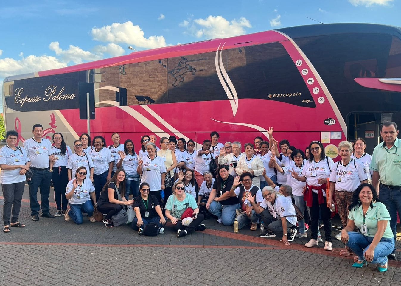 Viagem ao santuário provoca emoção e refoça objetivos do projeto 'Melhor Olhar para a Vida Ativa'